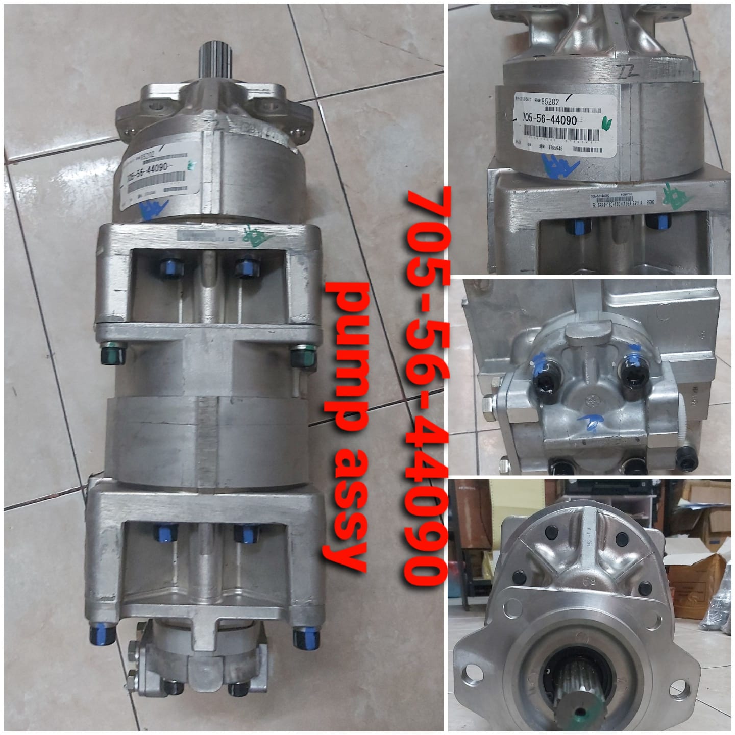 JUAL SPAREPART KOMATSU PUMP ASSY 705-56-44090